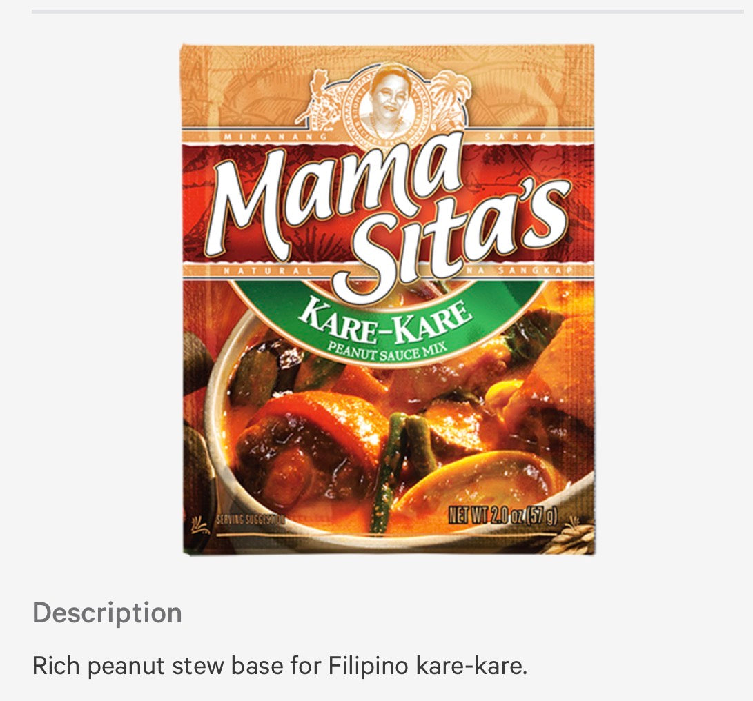 Mama Sita’s Kare-Kare