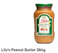 Lily’s peanut butter