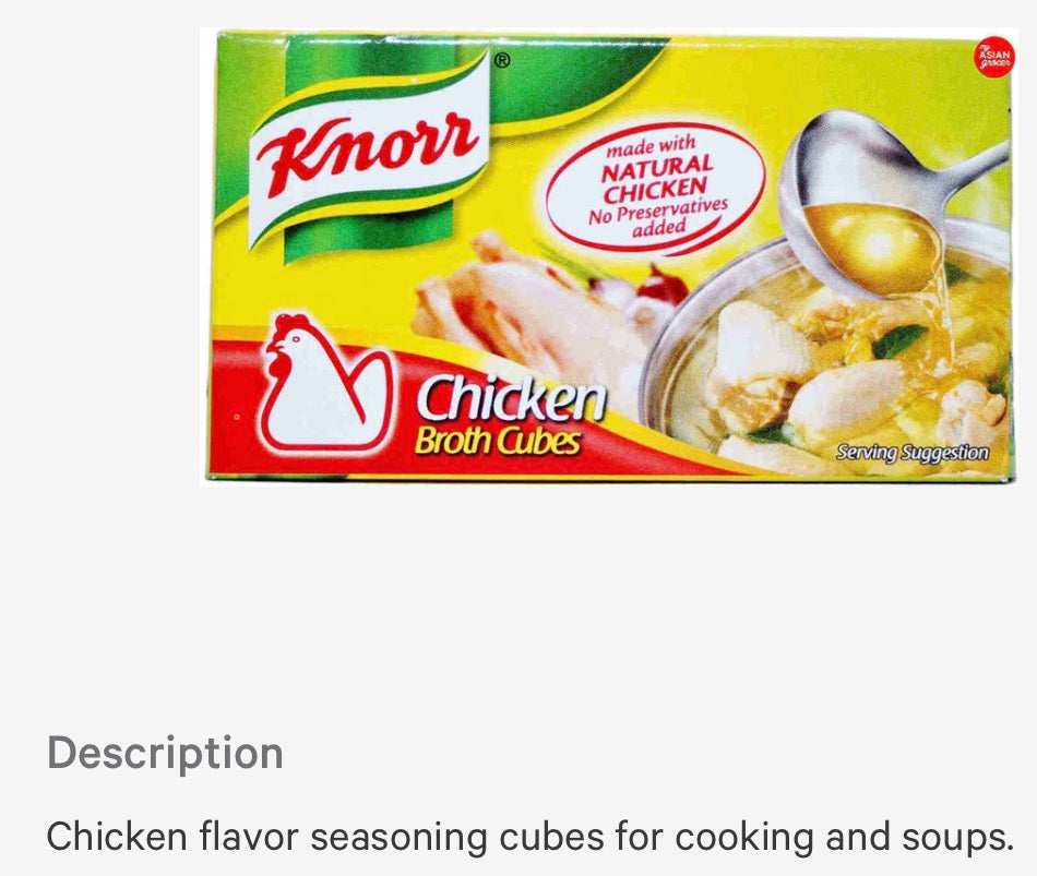 Knorr Cubes Chicken