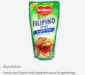 Filipino style spaghetti